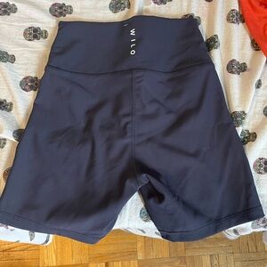 Willow Dark Blue Bike Shorts